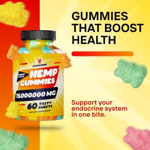 High Potency Hemp Gummies for Comfort and Relief