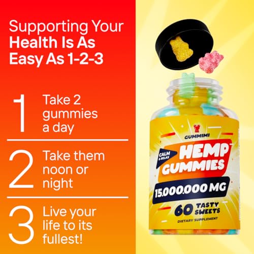 High Potency Hemp Gummies for Comfort and Relief