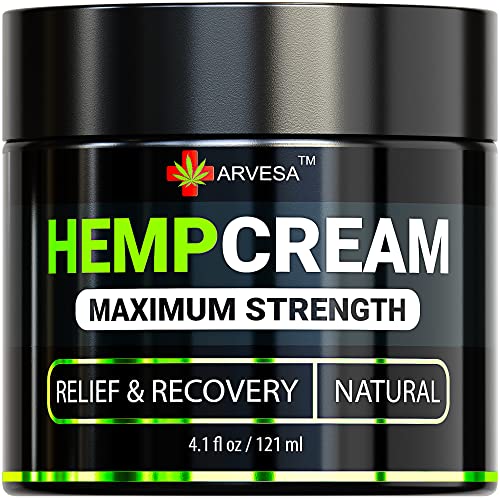 Hemp Cream for Muscles & Joints - 3.9oz