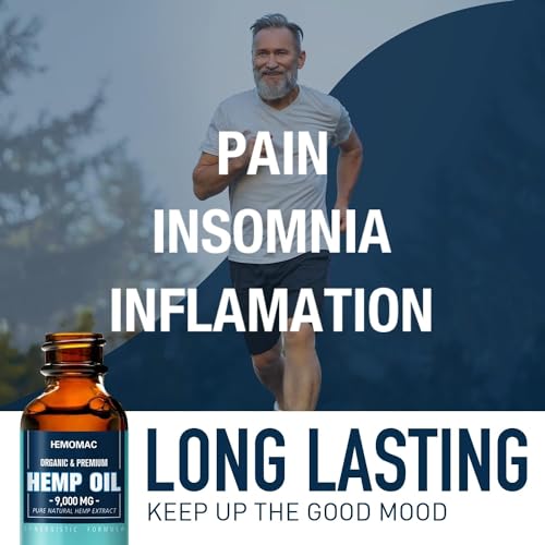 Organic Hemp Oil Drops - High Potency CBD