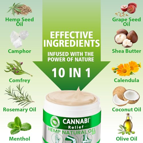 Premium Hemp Cream for Muscle and Joint Relief