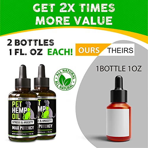 Hemp Oil for Pets - Anxiety and Pain Relief