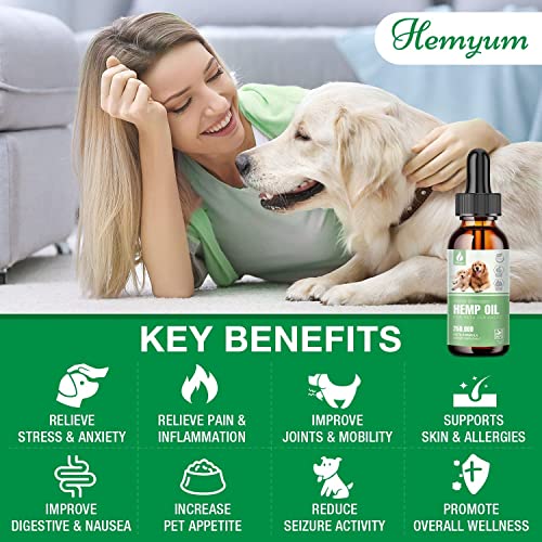 Organic Calming Drops for Dogs and Cats - CBD