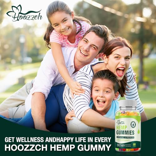 High Potency Vegan Hemp Oil Gummies for Adults