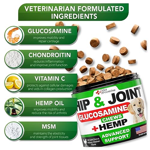 CBD Joint Support Chews for Dogs - Hemp Supplement