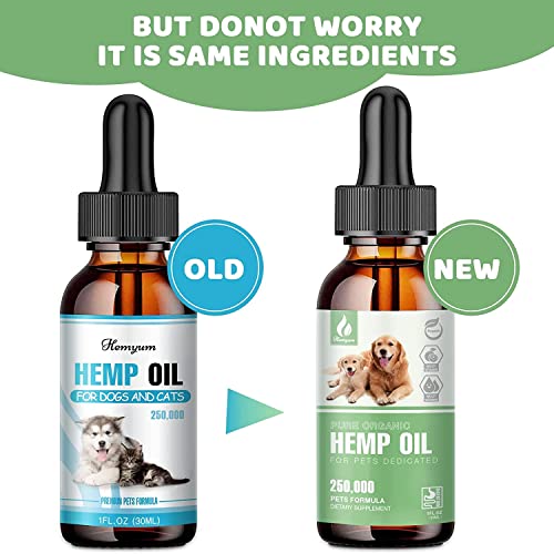 Organic Calming Drops for Dogs and Cats - CBD