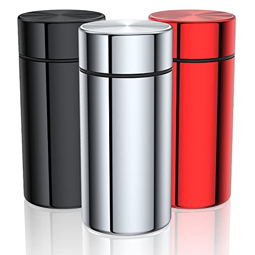 Airtight Aluminum Storage Jar 3-Pack for Herbs