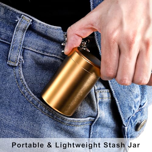 Smell Proof Aluminum Storage Containers - 8 Pack