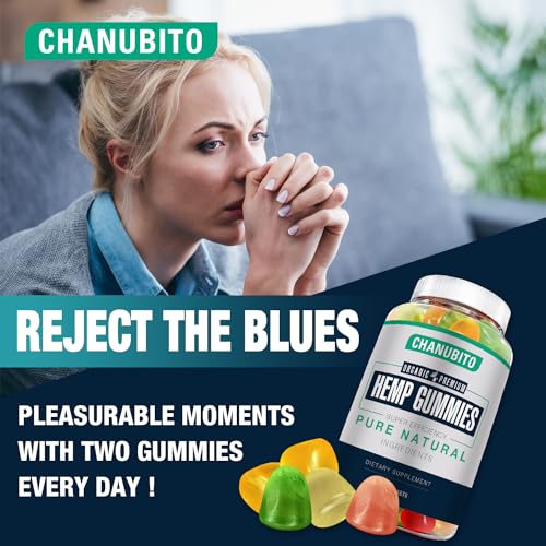 CHANUBITO Organic Hemp Gummies - 3 Pack Vegan Edibles
