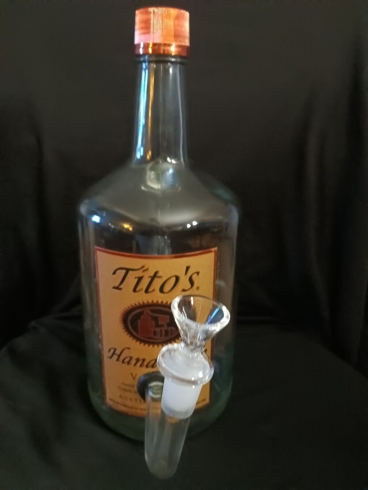 Tito’s Vodka Bong Lamp and Hookah Pipe