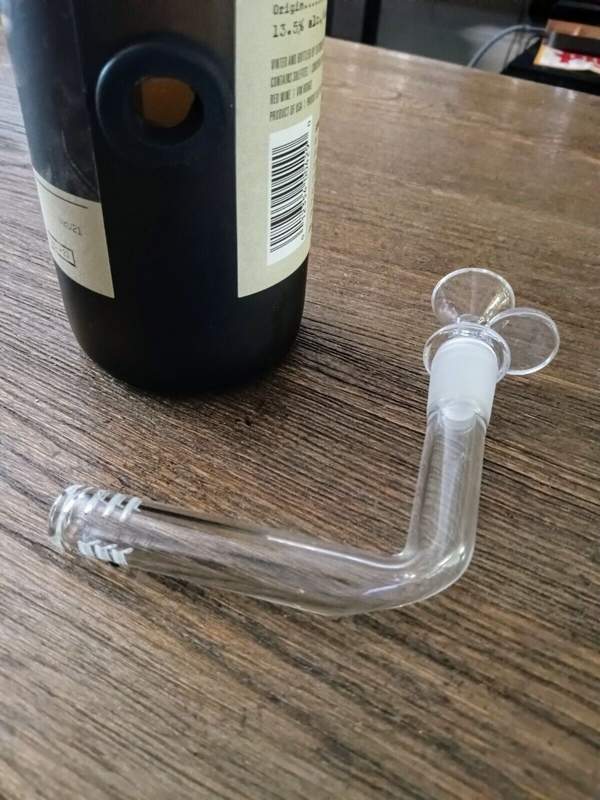 Snoop Cali Red Wine Bottle Bong Lamp