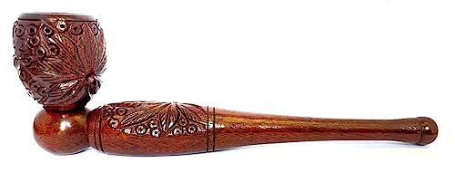 Artisan Carved 6-Inch Herbal Pipe for Gifting