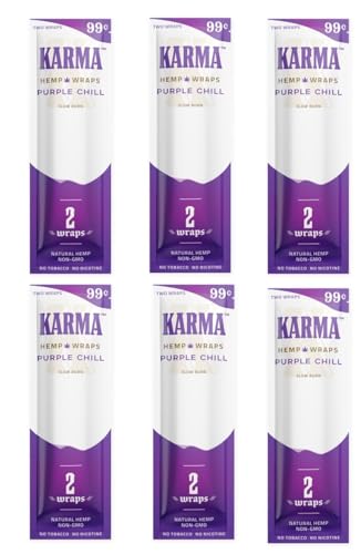 Karma Non-GMO Purple Wraps - 6 Packs