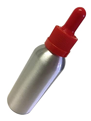 Aluminum Tincture Bottles - 6 Pack, 2 oz