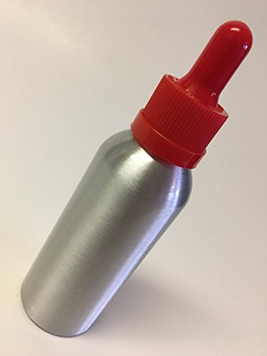 Aluminum Tincture Bottles - 6 Pack, 2 oz