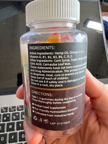 Calming CBD Gummy Bears for Stress Relief