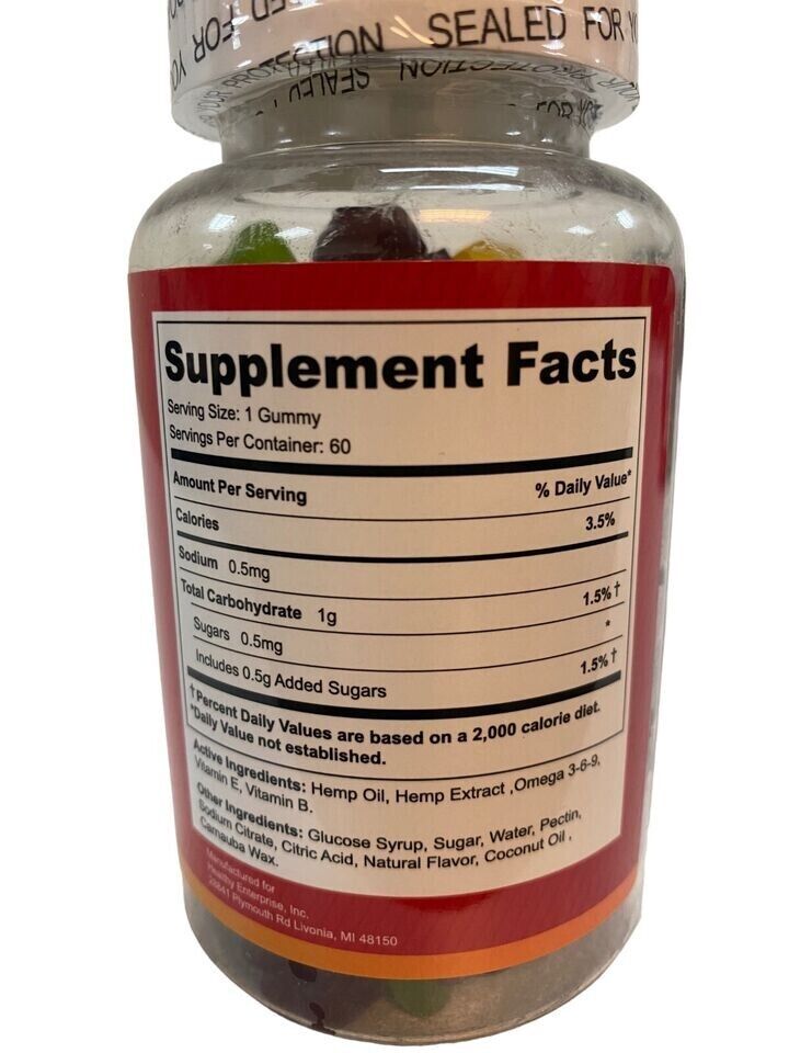 Vegan CBD Gummies for Sleep, Anxiety, and Relaxation