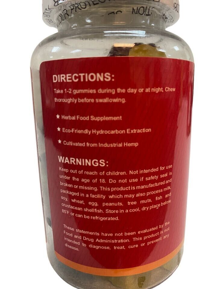 Vegan CBD Gummies for Sleep, Anxiety, and Relaxation