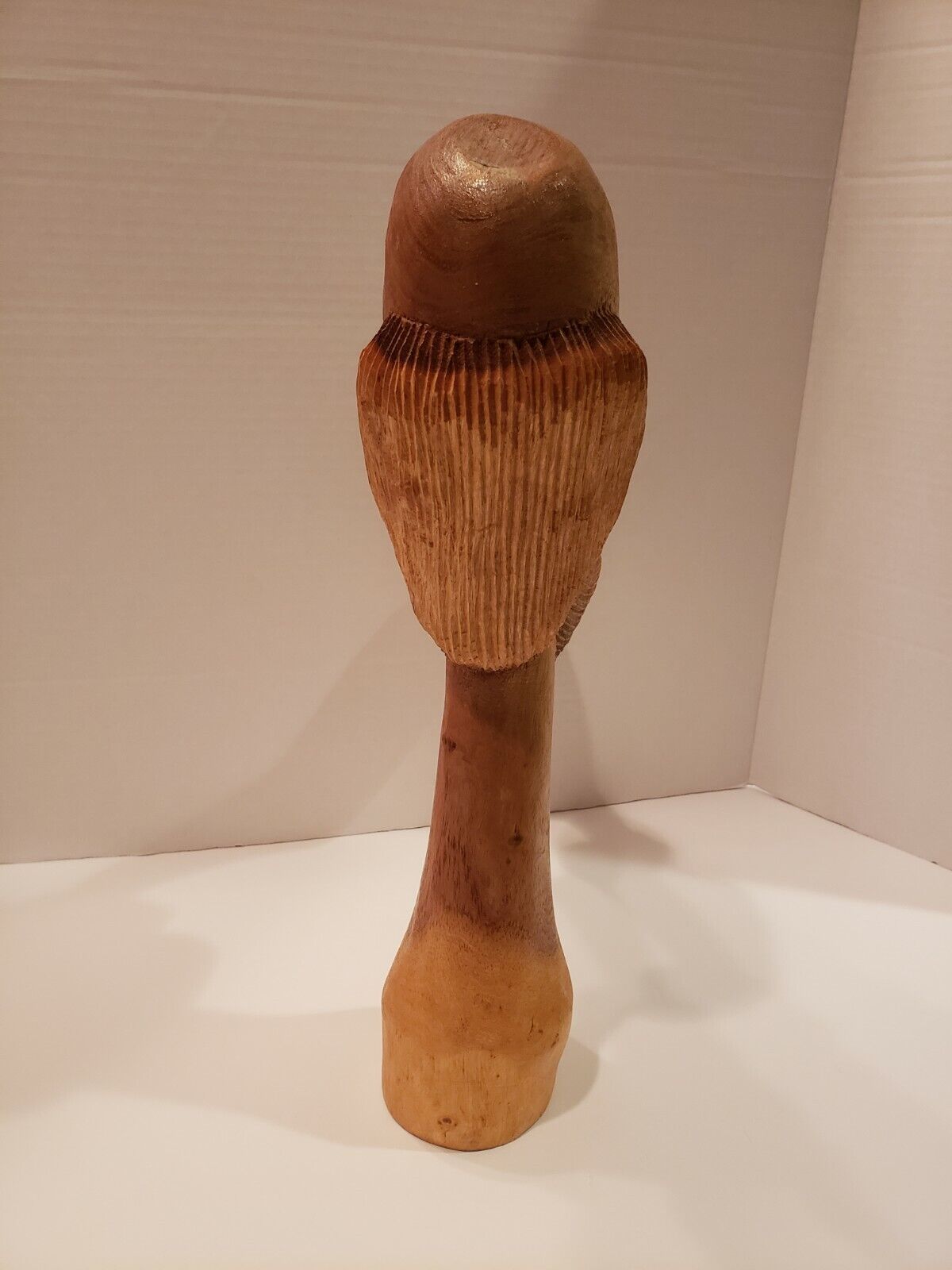 Bahamas Wooden Carved Face Smoking Pipe Decor