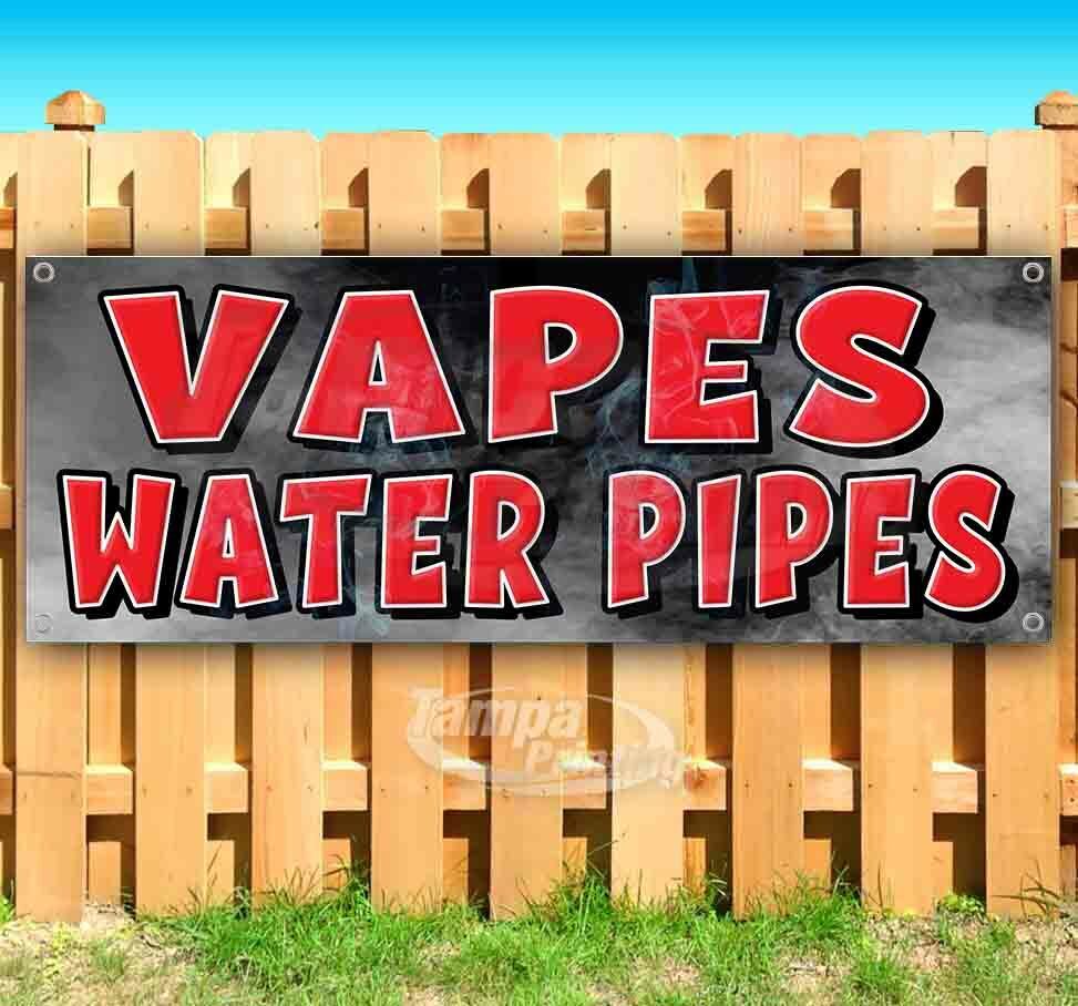 CBD Vapes and Water Pipes Vinyl Banner