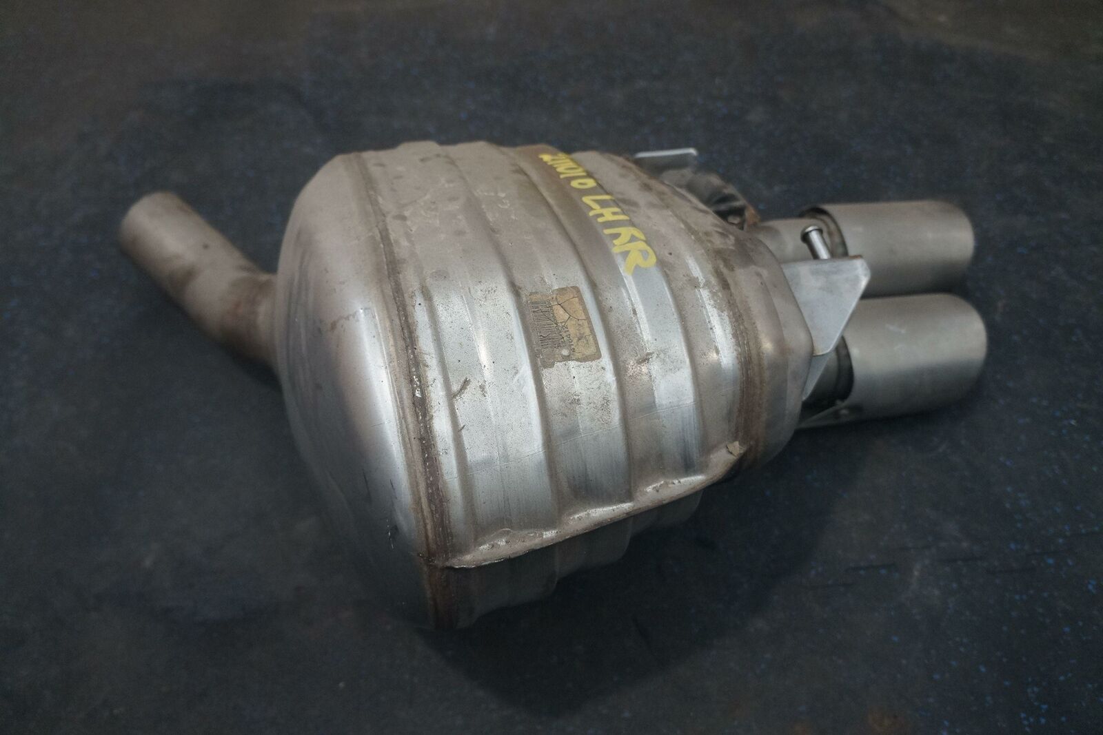 Porsche Panamera Rear Left Exhaust Muffler Silencer