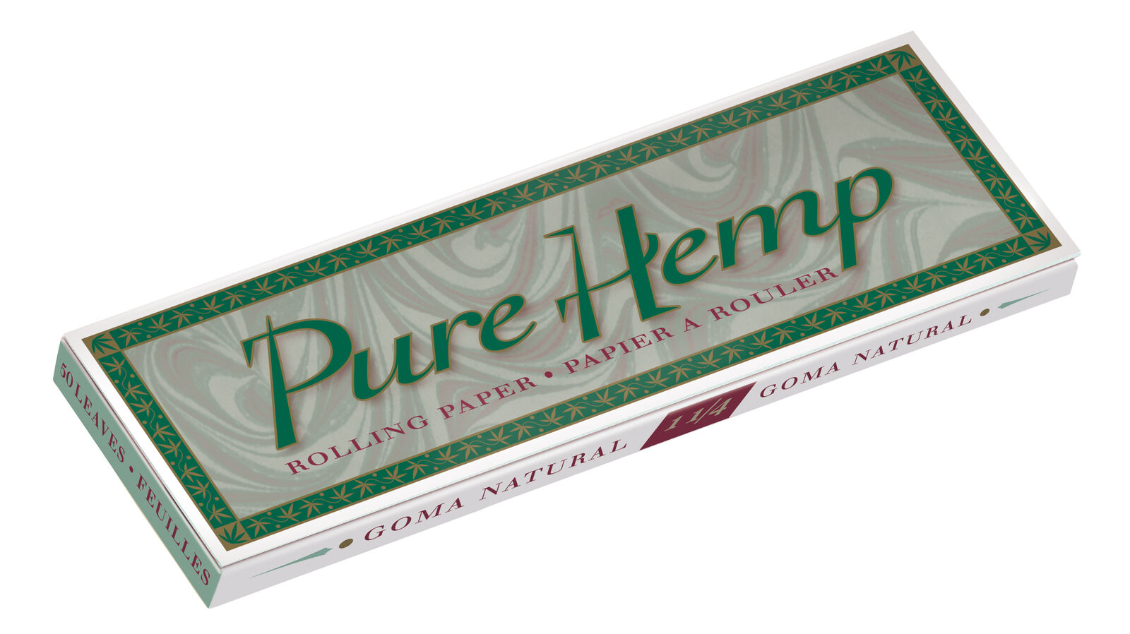 Pure Hemp Classic 1 1/4 Rolling Papers Box