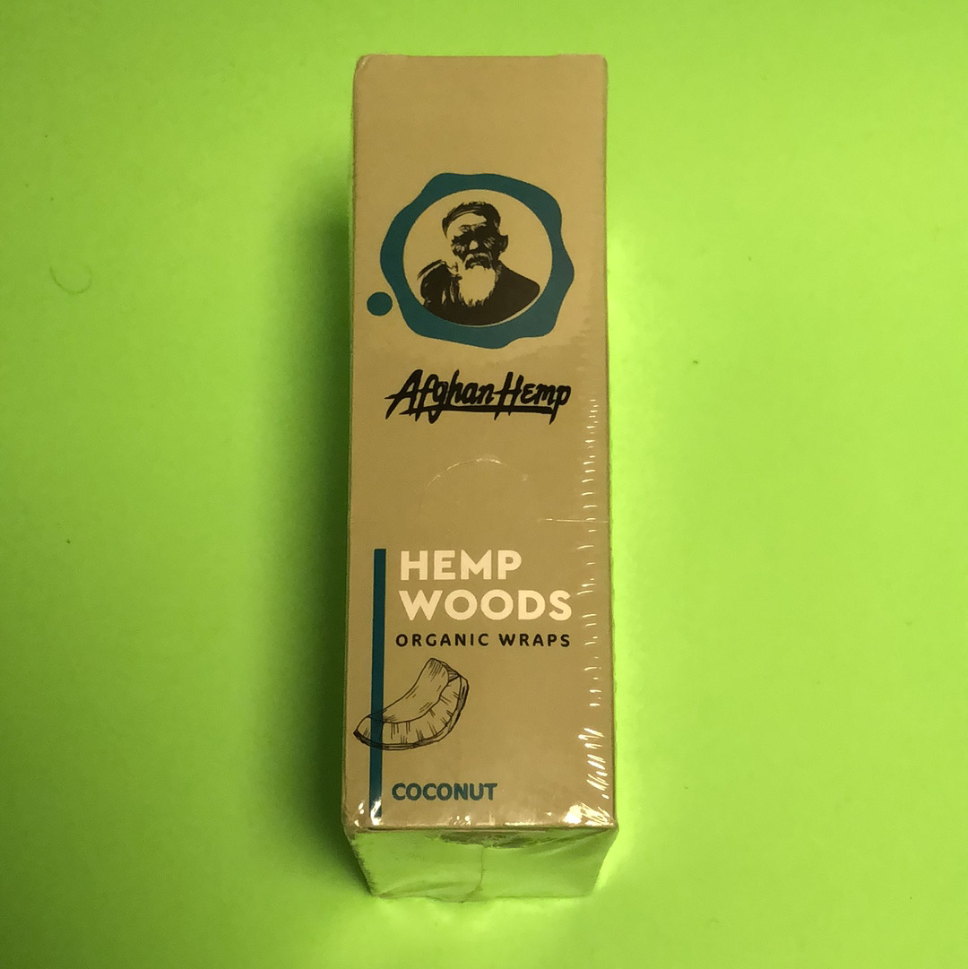 Afghan Hemp Coconut Rolling Papers - 50 Pack