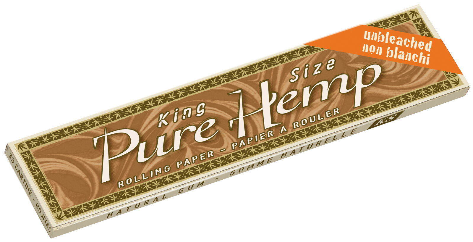 Unbleached King Size Hemp Rolling Papers (5 Pack)