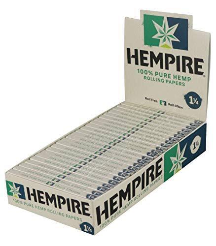 Hempire Pure Hemp Rolling Papers - Box of 24