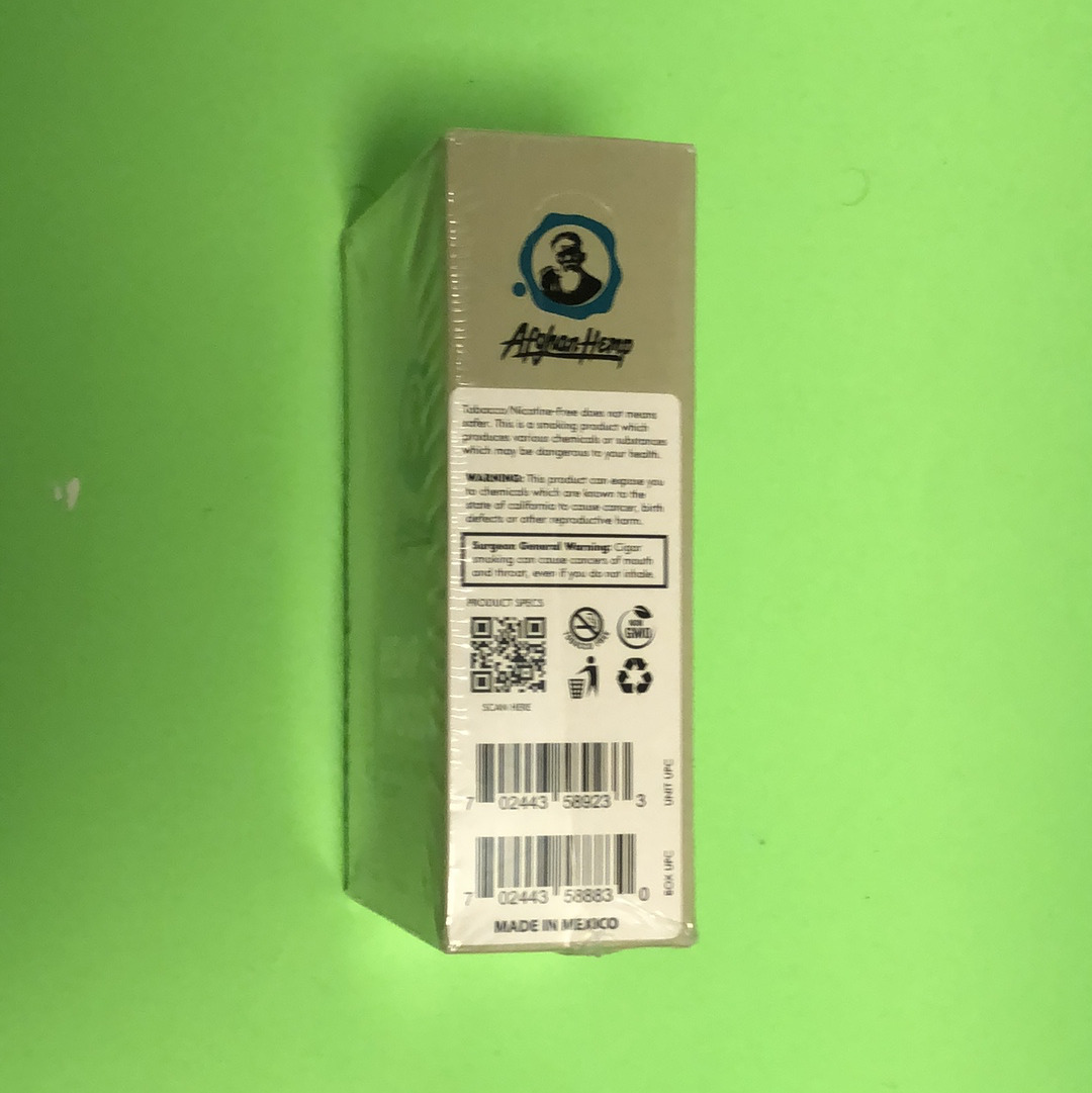 Afghan Hemp Coconut Rolling Papers - 50 Pack
