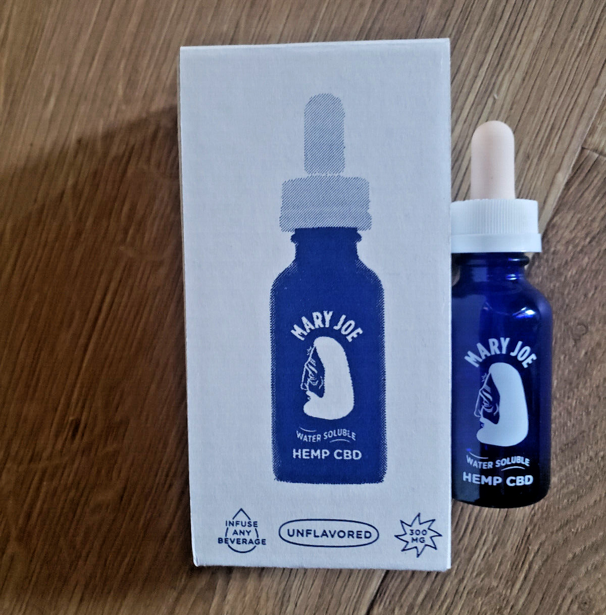 Barry McGee Mary Joe CBD Bottle Artwork