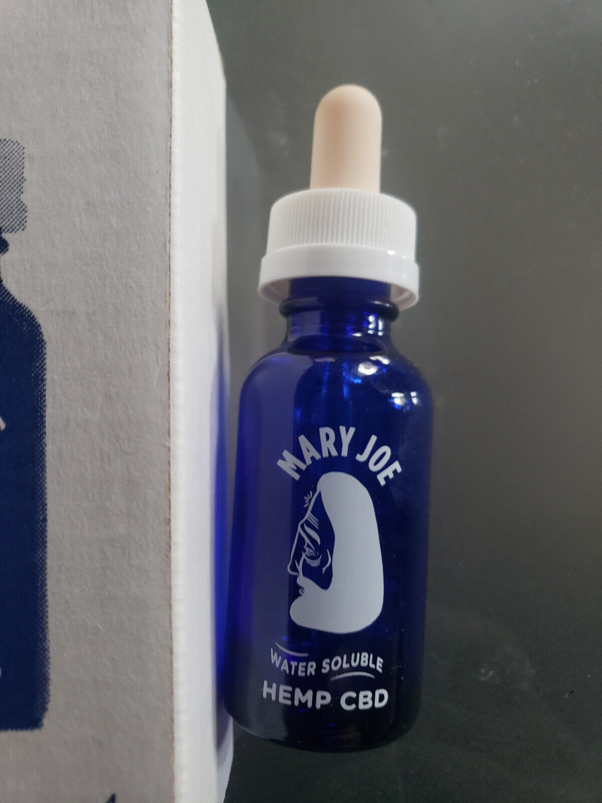 Barry McGee Mary Joe CBD Bottle Artwork
