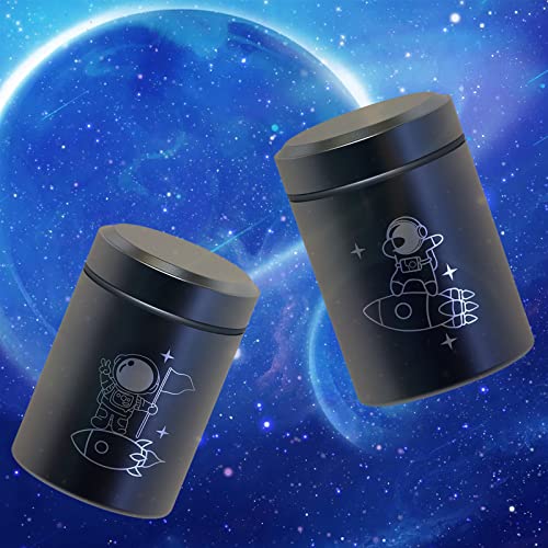 CUMFYHOUS 2-Pack Smell Proof Storage Jars