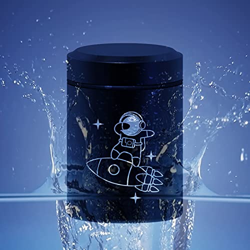 CUMFYHOUS 2-Pack Smell Proof Storage Jars