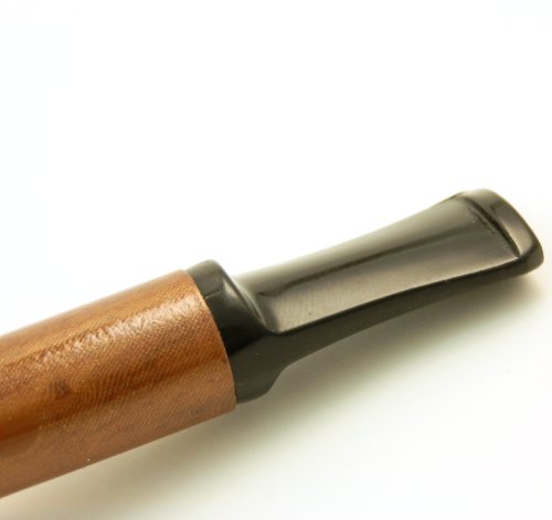 14" Churchwarden Pipe with Feathers & Beads