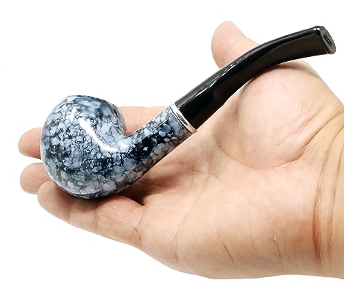 GStar Marbleized Tobacco Pipe for Smoking and Decor