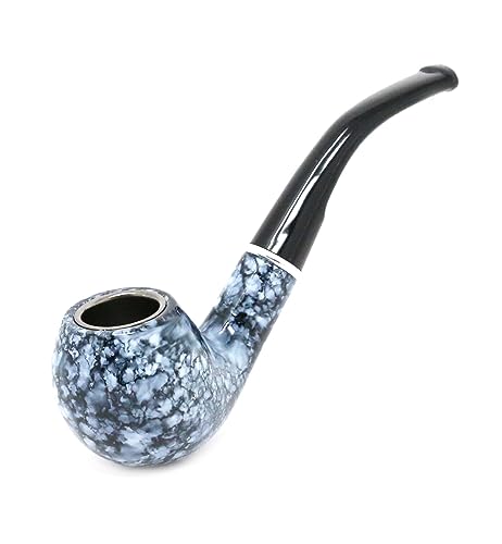 GStar Marbleized Tobacco Pipe for Smoking and Decor