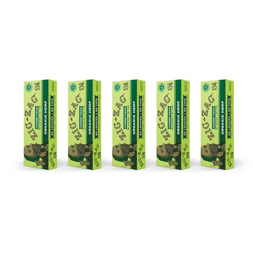 Zig-Zag Hemp Rolling Papers Combo - 5 Packs