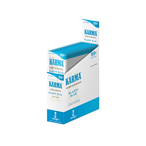 Karma Eco-Friendly Rolling Sheets - 2 Rolls, 25 Packs