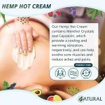 Zatural Hemp Hot Cream with Aloe & Essential Oils