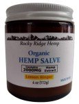 2000MG Organic Rocky Ridge Hemp Salve Balm