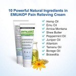 EMUAID Pain Relief Cream for Targeted Aches 4oz