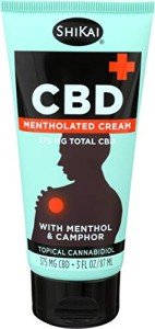 Shikai CBD Menthol Cream - 3 Oz