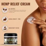 Maximum Strength Hemp Cream for Pain Relief - 4oz