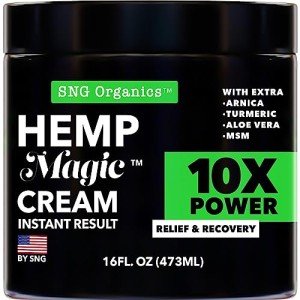 Maximum Strength Hemp Cream for Joint & Muscle Relief