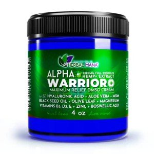 Herbal Mana Alpha Warrior 5000mg CBD Muscle Balm