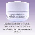 Eucalyptus Hemp Balm for Natural Muscle Relief