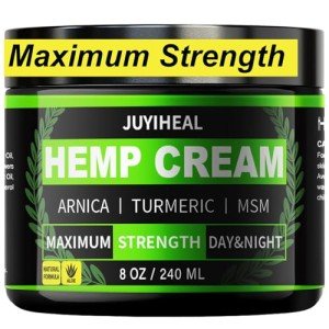 JUYIHEAL Natural Instant Hemp Cream 8 fl oz