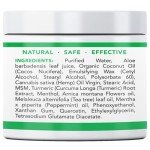 Hemp & Arnica Cream for Pain Relief (4oz)
