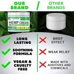 Hemp & Arnica Cream for Pain Relief (4oz)